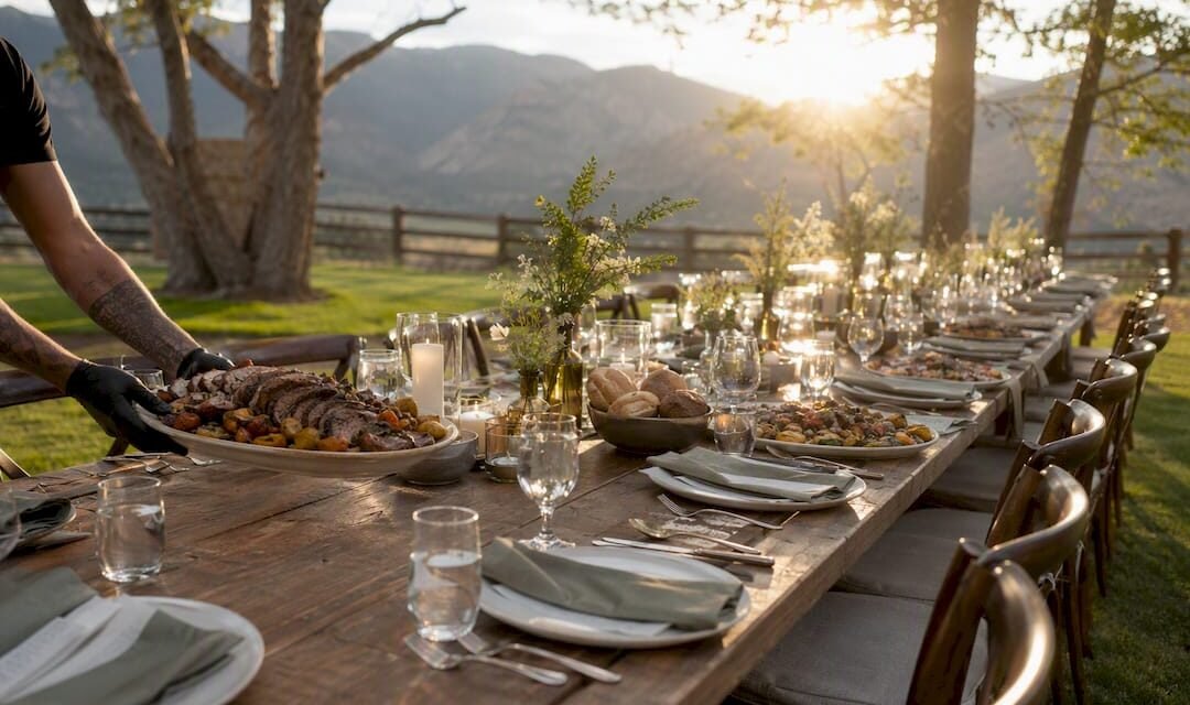 50–150 Guests: Make Family Style Wedding Dinners Work On Site