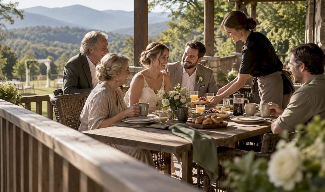 Onsite Lodging First: North Georgia Destination Wedding Weekend