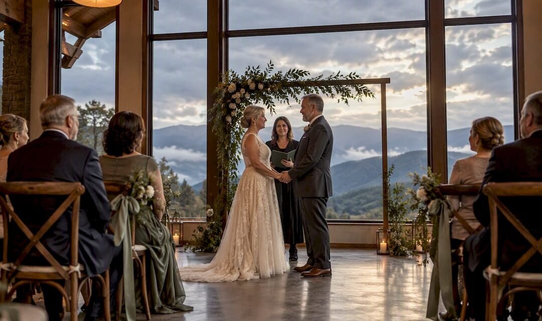 Host an Intimate North Georgia Vow Renewal Weekend for Up to 16 Guests