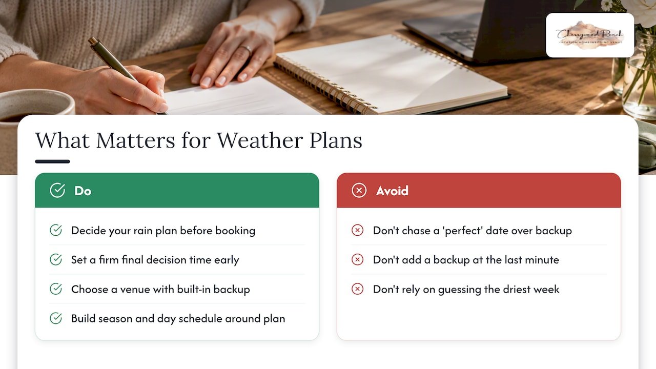 What actually matters when you plan around North Georgia weather — overview diagram