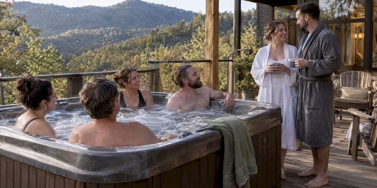 2–3 Night Hot Tub Wedding Weekend: Safety First, Cherrywood Example