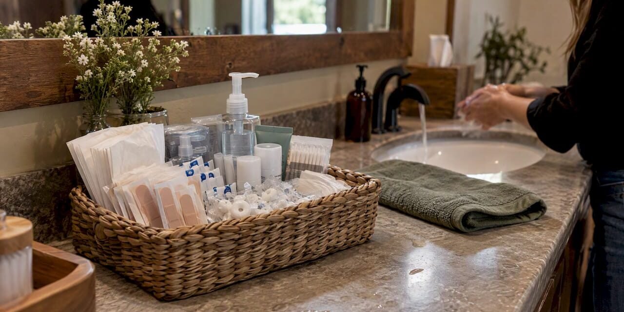 Wedding Bathroom Basket Checklist: Comfort All Weekend