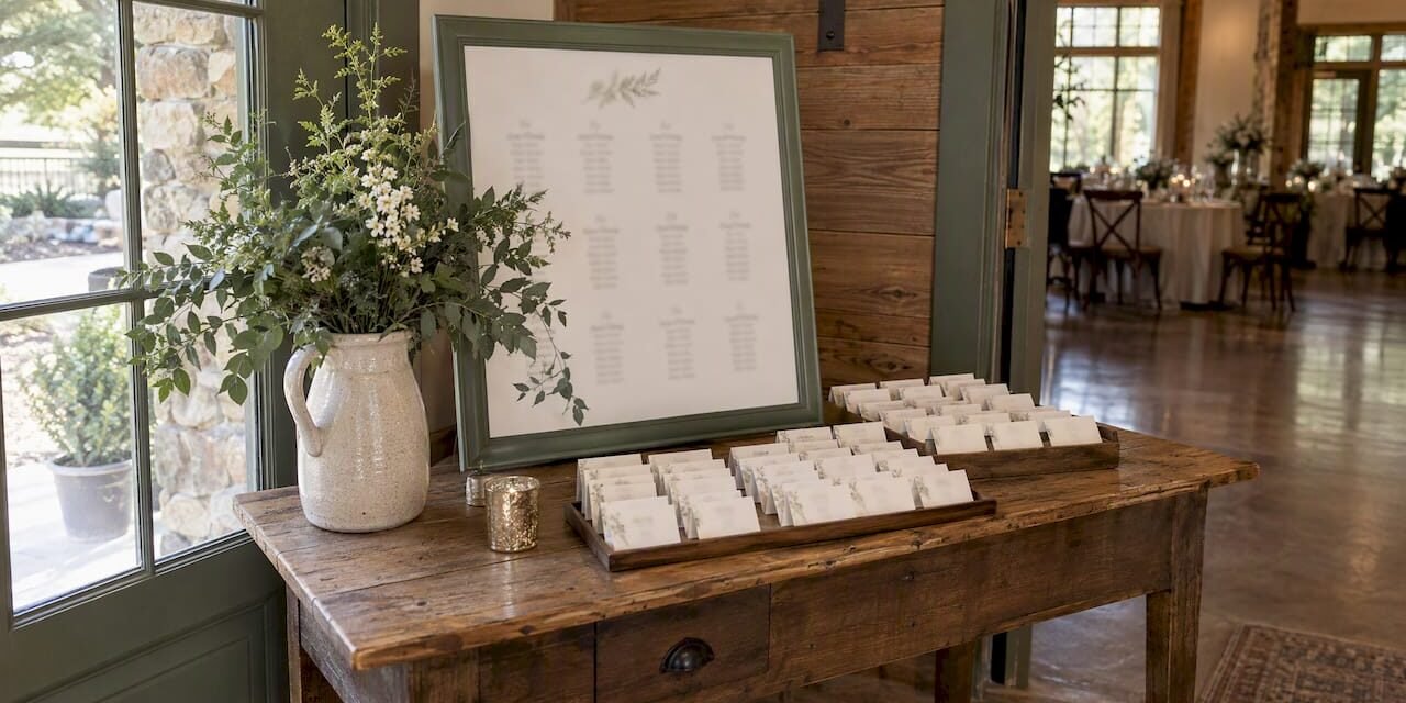 Small Wedding Seating Chart: Layouts for 20 to 75 Guests